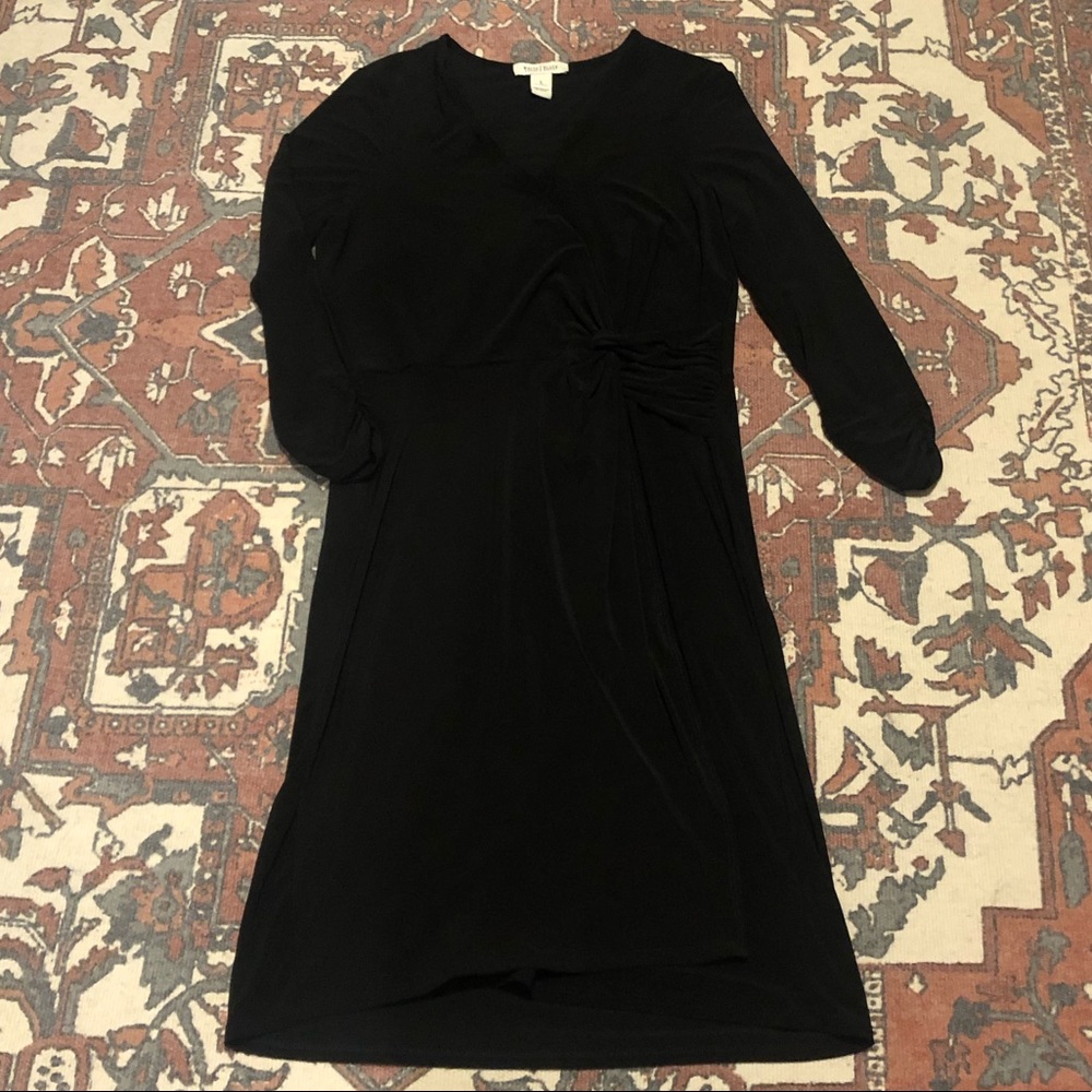 WHBM black dress
